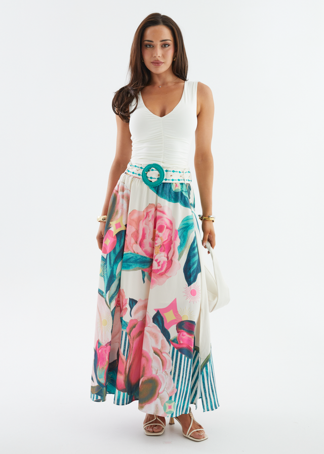 Marelle Maxi Skirt - Marisol Pink