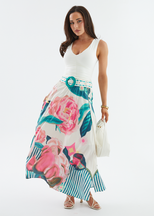 Marelle Maxi Skirt - Marisol Pink