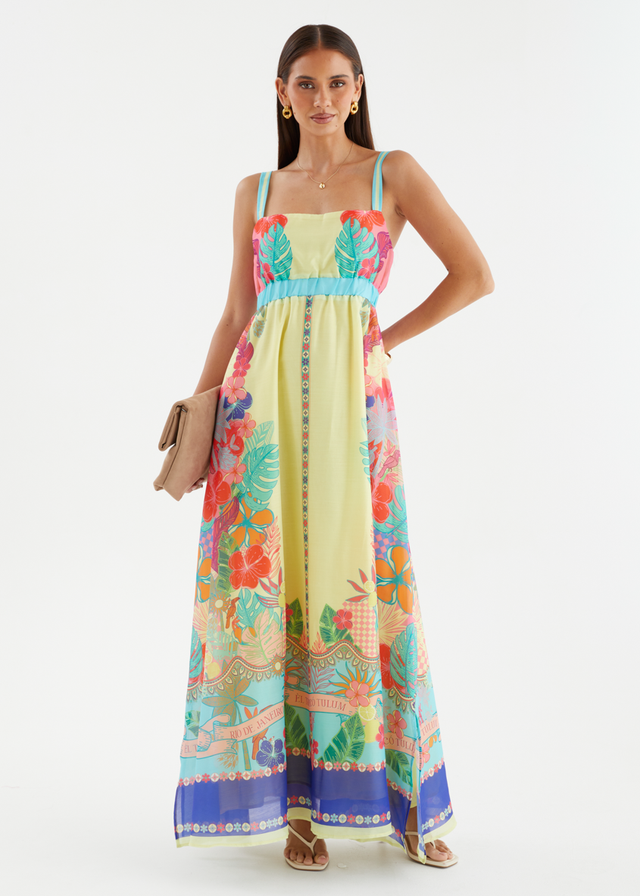Soraia Maxi Dress - Rio de Janeiro