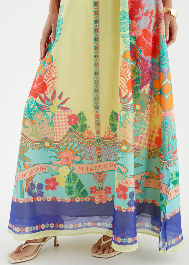 Soraia Maxi Dress - Rio de Janeiro