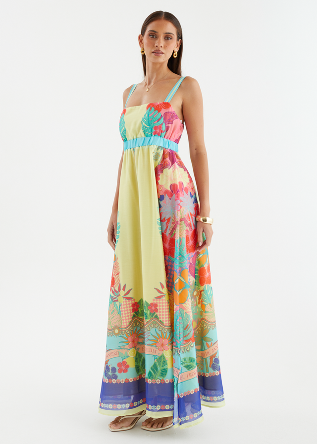 Soraia Maxi Dress - Rio de Janeiro