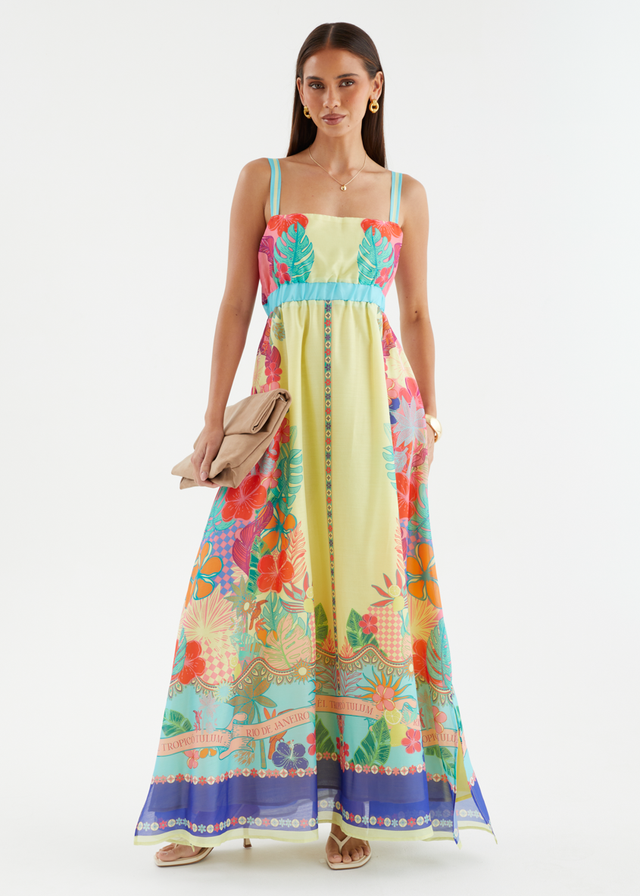 Soraia Maxi Dress - Rio de Janeiro