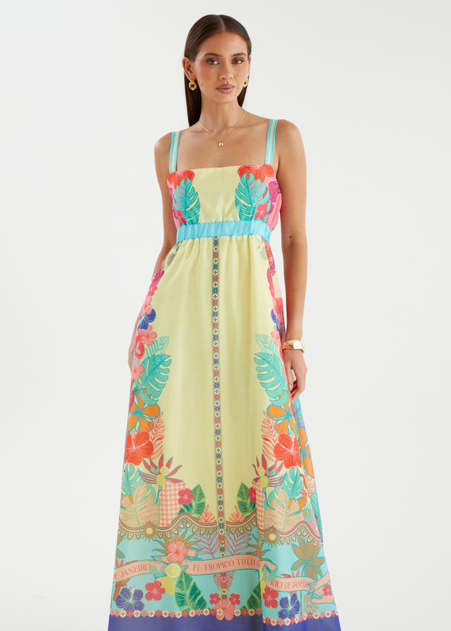 Soraia Maxi Dress - Rio de Janeiro