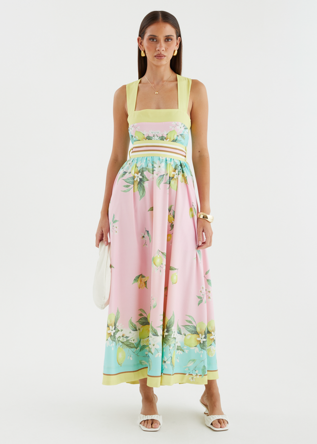 Laylah Maxi Dress - Lemoncello