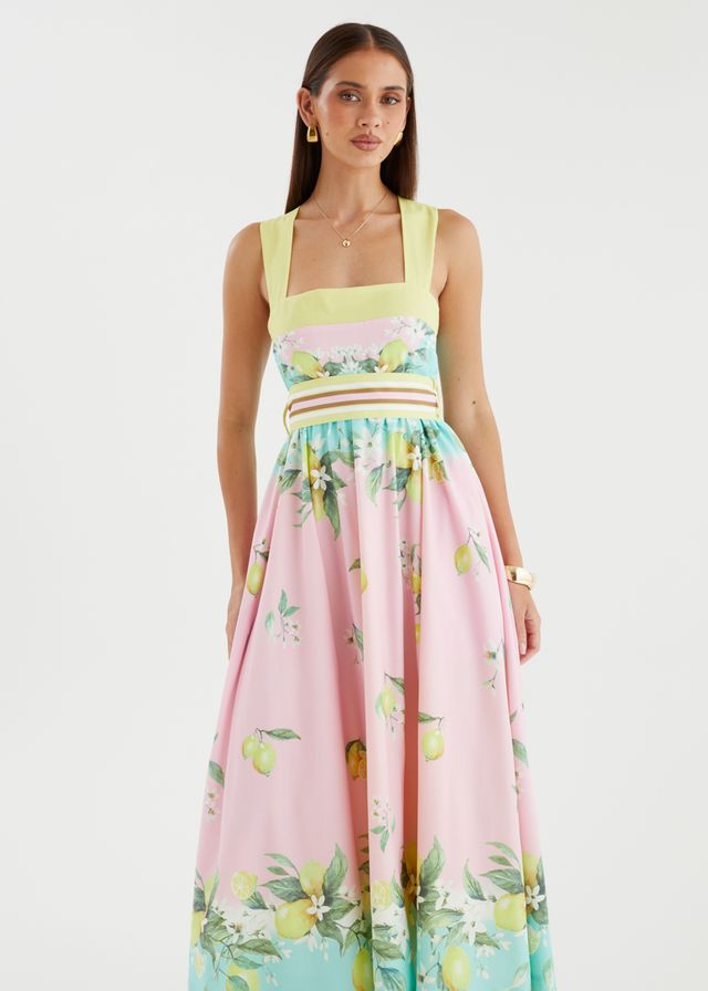 Laylah Maxi Dress - Lemoncello