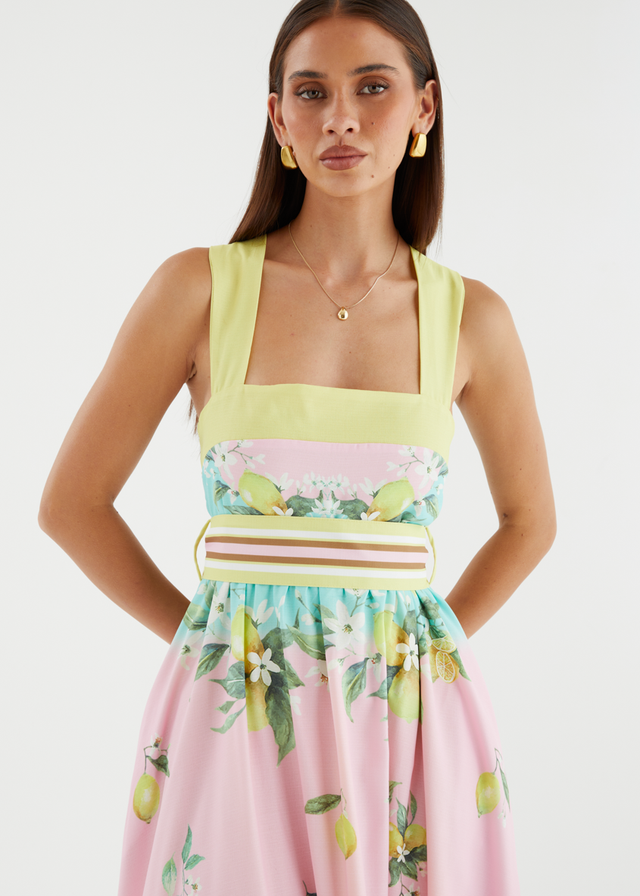 Laylah Maxi Dress - Lemoncello