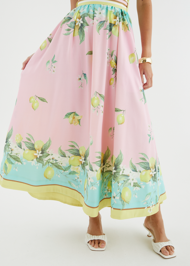 Laylah Maxi Dress - Lemoncello