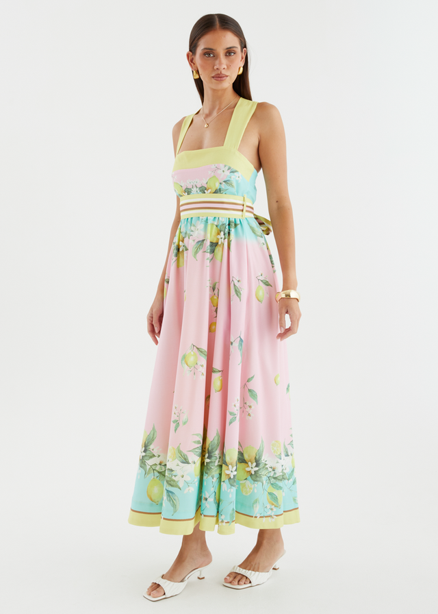 Laylah Maxi Dress - Lemoncello
