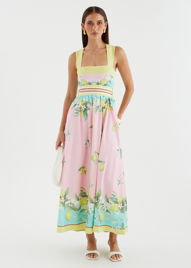 Laylah Maxi Dress - Lemoncello