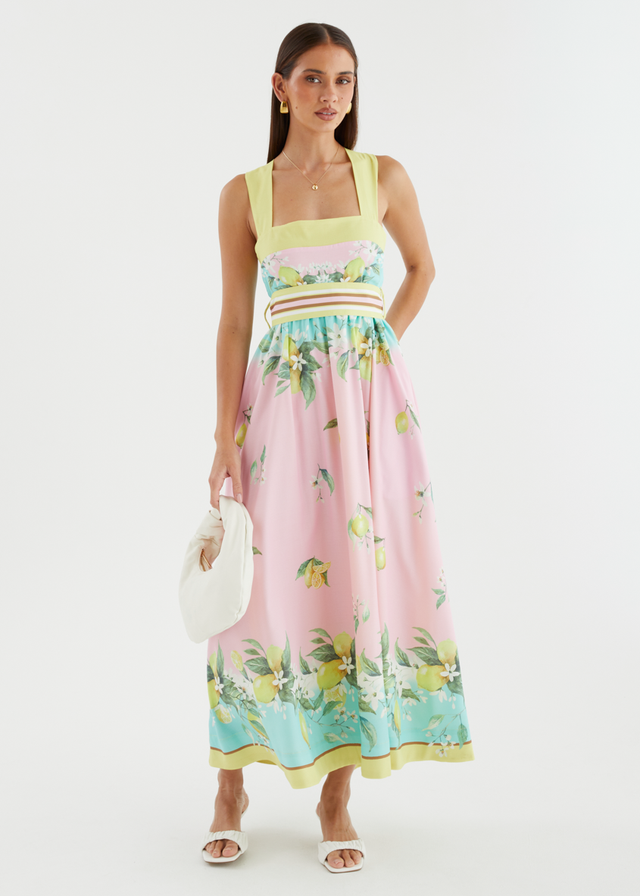 Laylah Maxi Dress - Lemoncello