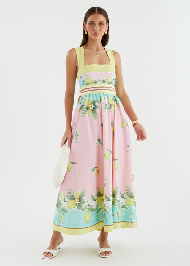 Laylah Maxi Dress - Lemoncello