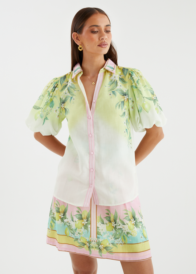 Lucey Shirt - Lemoncello