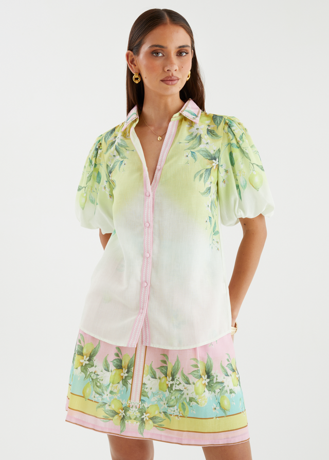 Lucey Shirt - Lemoncello