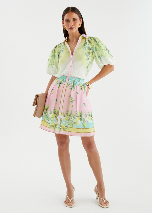 Lucey Skirt - Lemoncello
