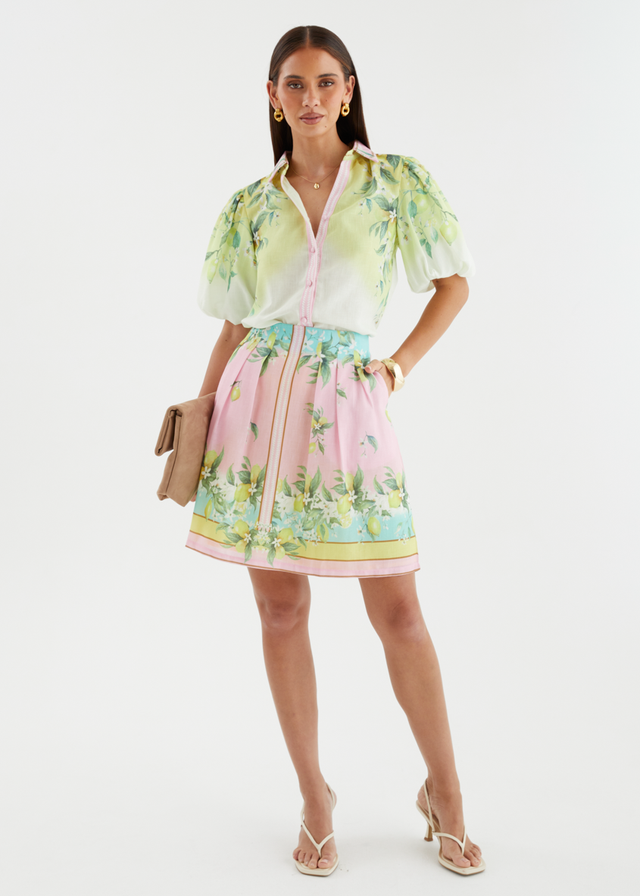 Lucey Skirt - Lemoncello