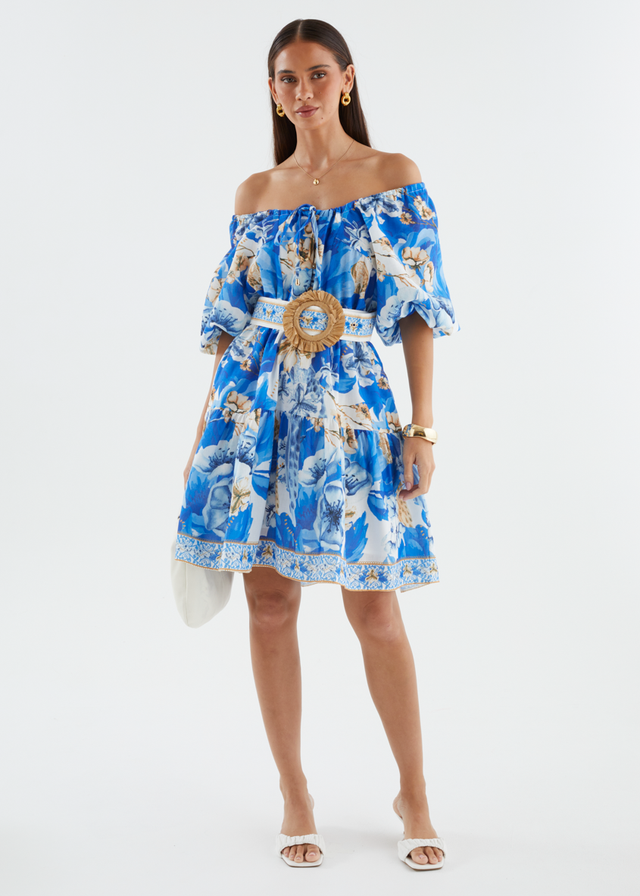 Sarina Dress - Vacanza Sapphire