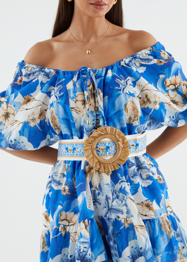 Sarina Dress - Vacanza Sapphire