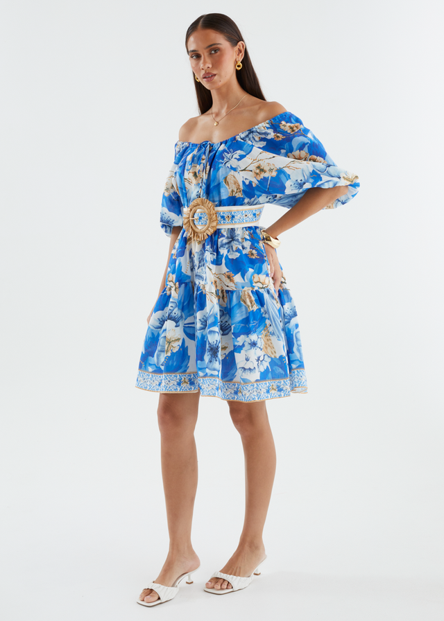 Sarina Dress - Vacanza Sapphire