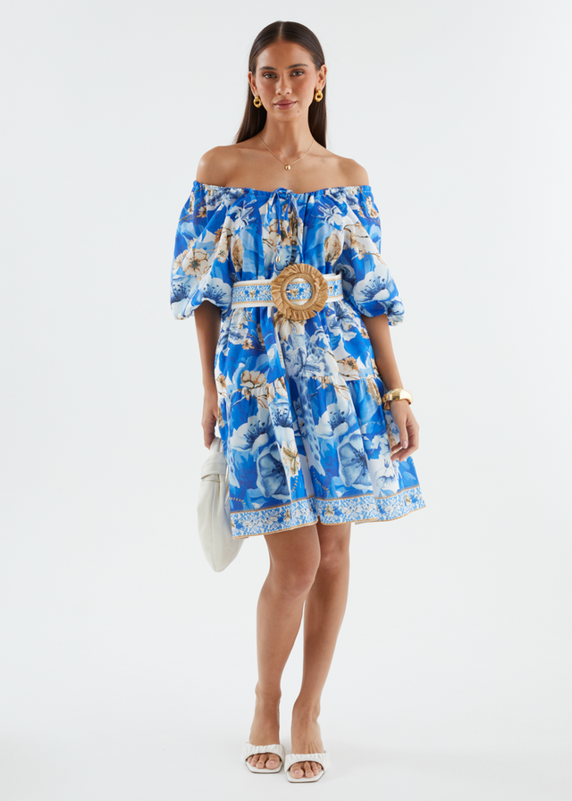 Sarina Dress - Vacanza Sapphire