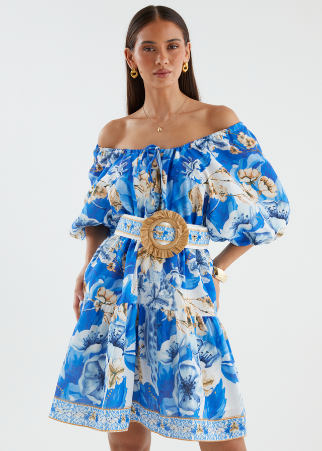 Sarina Dress - Vacanza Sapphire