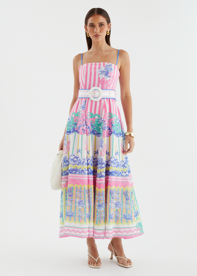 Lalita Maxi Dress - Bahama Pink