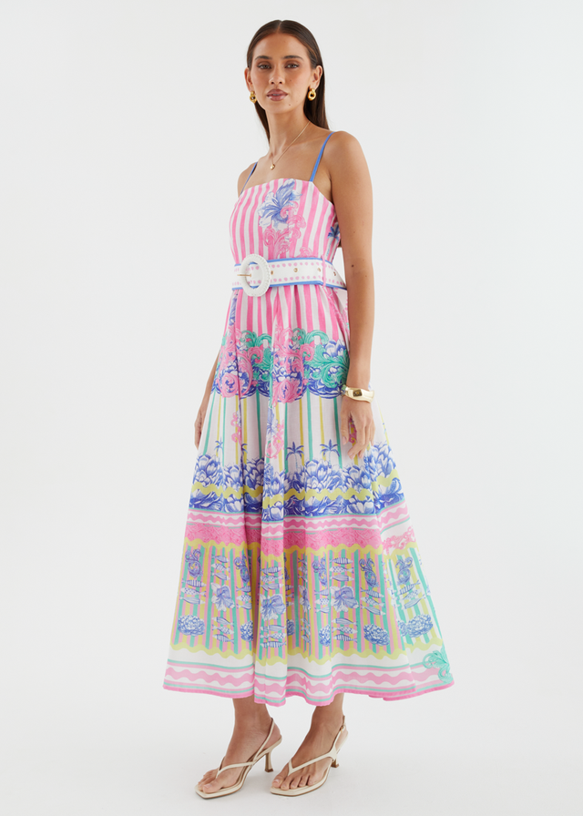 Lalita Maxi Dress - Bahama Pink