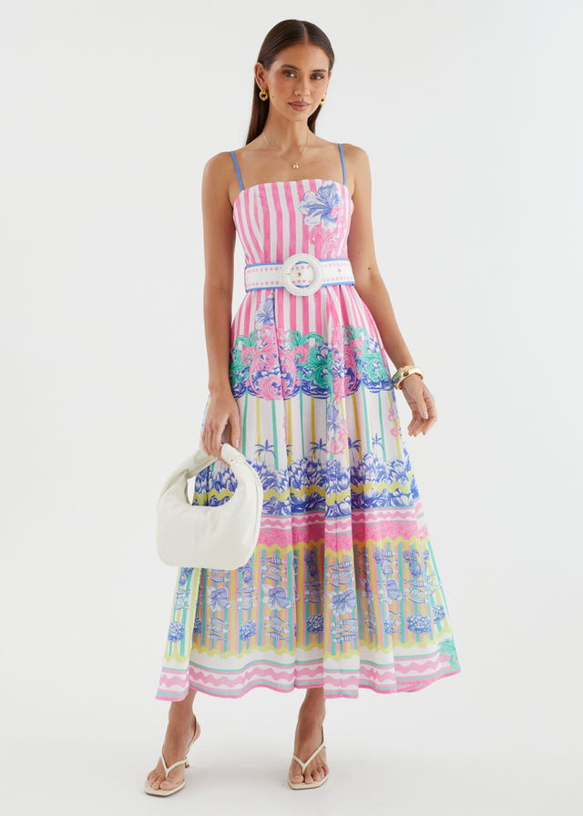 Lalita Maxi Dress - Bahama Pink