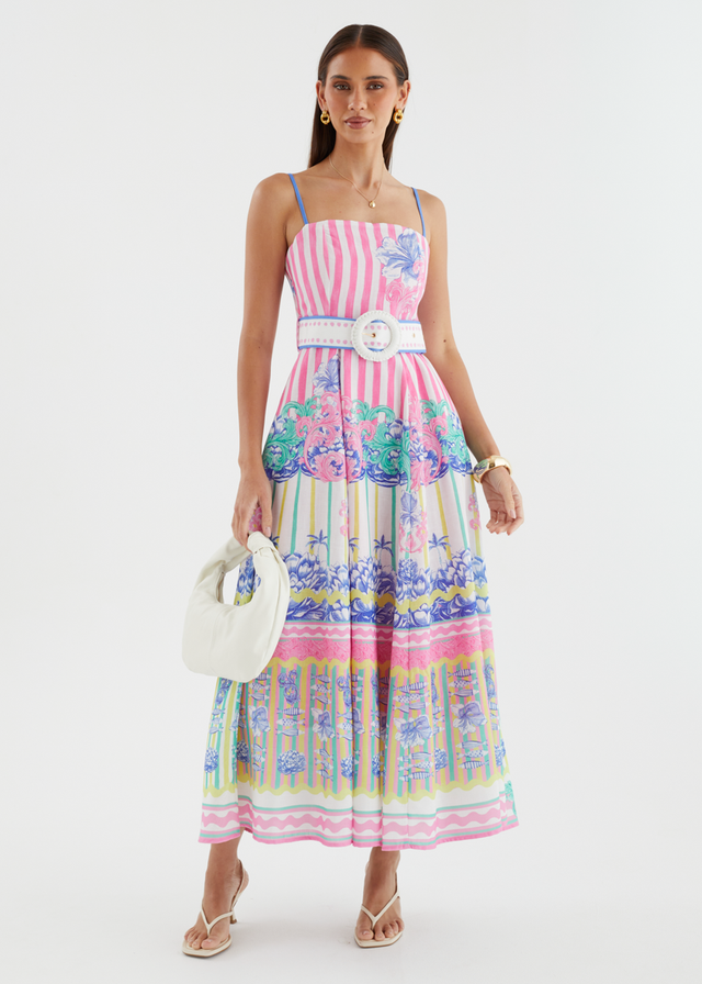 Lalita Maxi Dress - Bahama Pink
