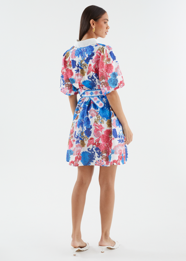 Shanelle Dress - Ocean Potion