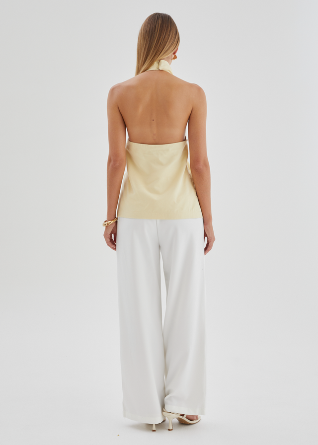 Otto Halter Top - Banana