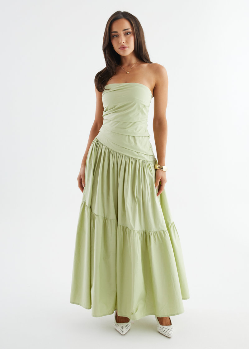 Abie Strapless Maxi Dress