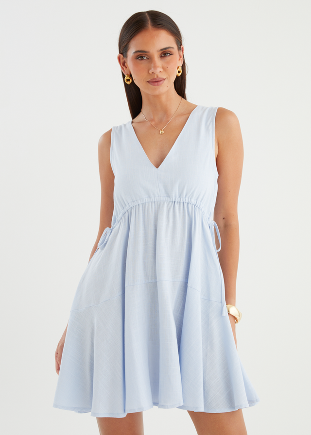 Thelma Dress - Light Blue