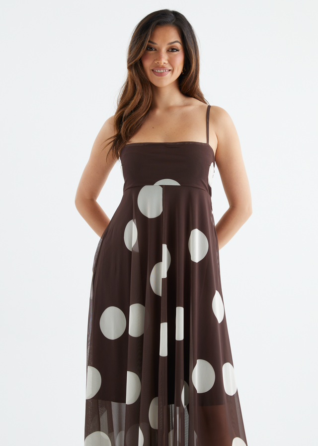 Lutana Maxi Dress - Cocoa Spot