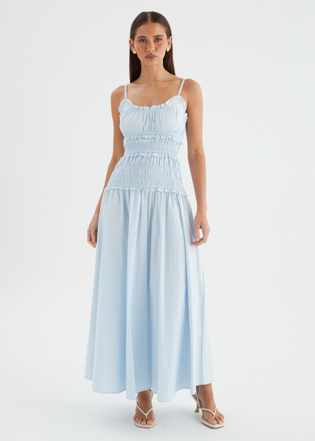 Rihana Maxi Dress - Blue