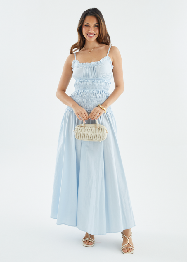 Rihana Maxi Dress - Blue