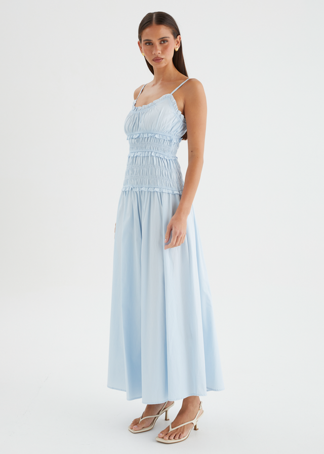 Rihana Maxi Dress - Blue