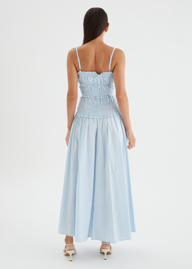 Rihana Maxi Dress - Blue