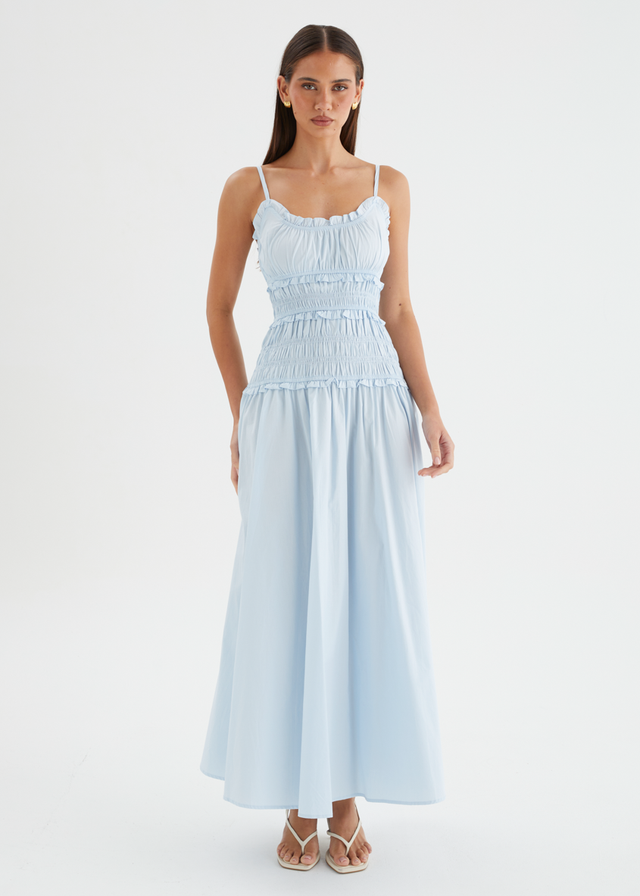 Rihana Maxi Dress - Blue