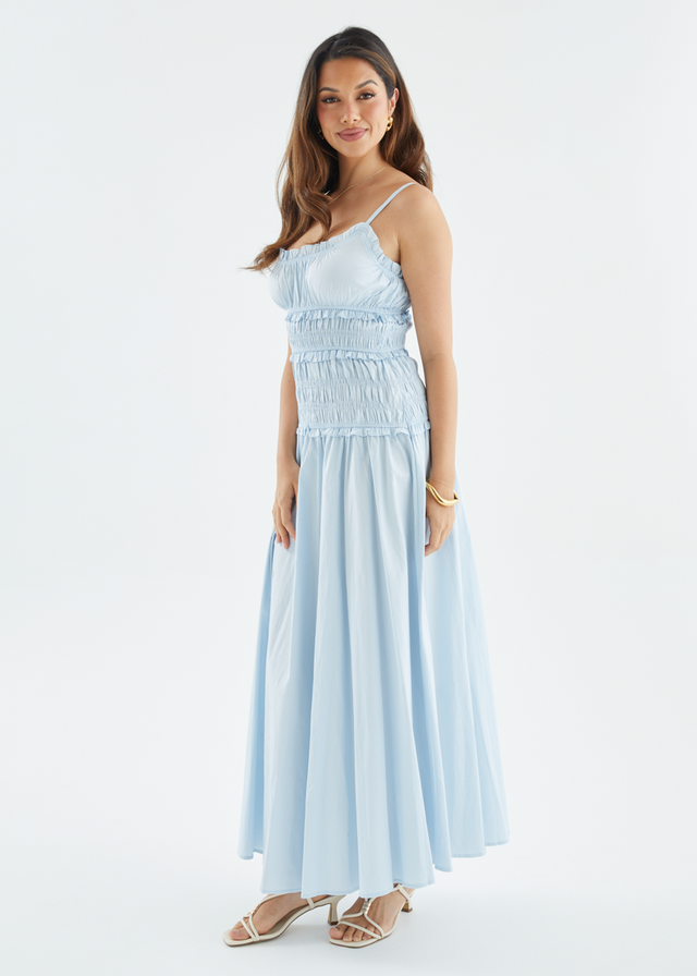 Rihana Maxi Dress - Blue