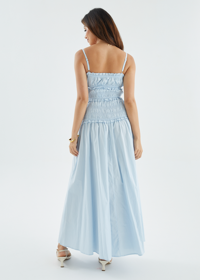 Rihana Maxi Dress - Blue