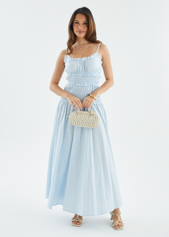 Rihana Maxi Dress - Blue