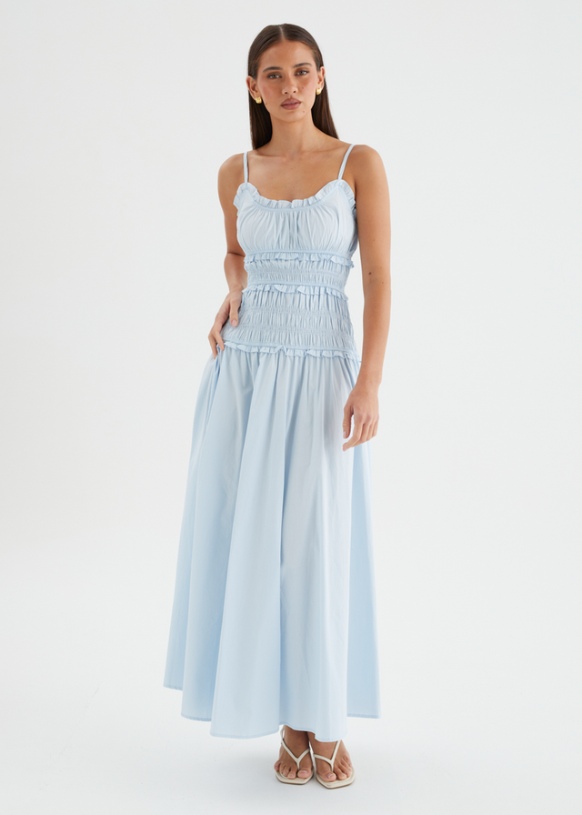 Rihana Maxi Dress - Blue