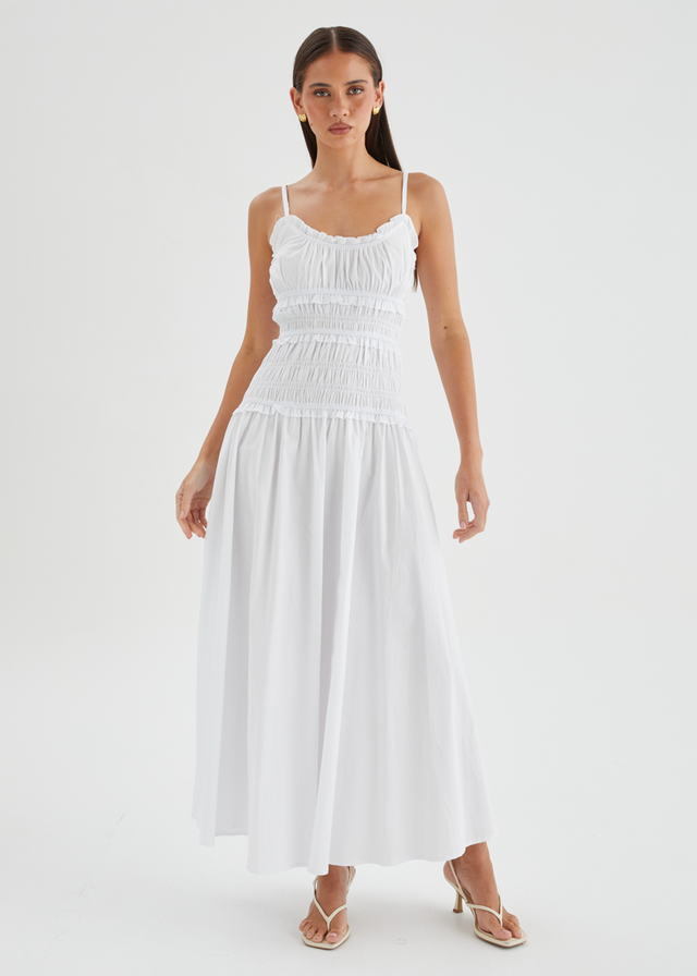 Rihana Maxi Dress - Off White