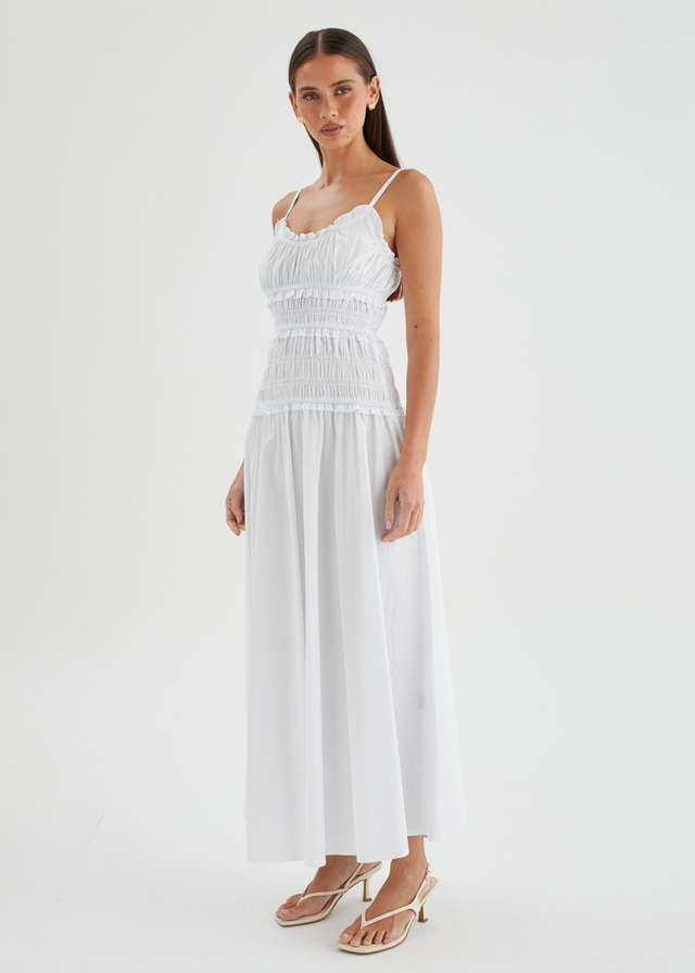 Rihana Maxi Dress - Off White