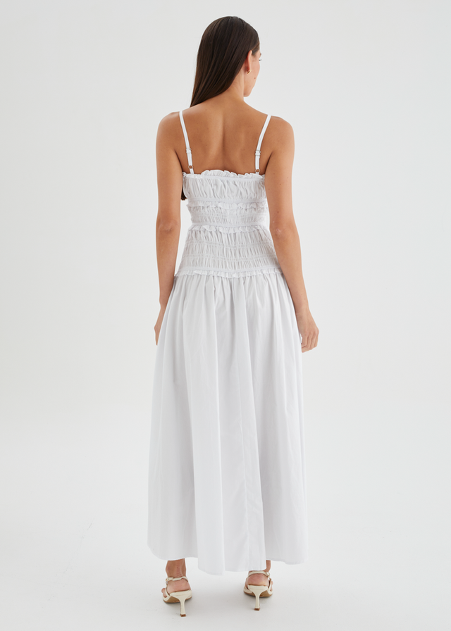 Rihana Maxi Dress - Off White