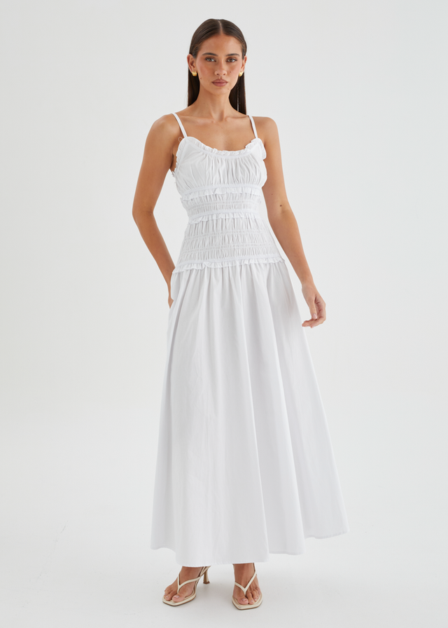 Rihana Maxi Dress - Off White