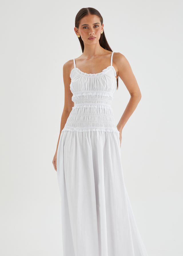 Rihana Maxi Dress - Off White