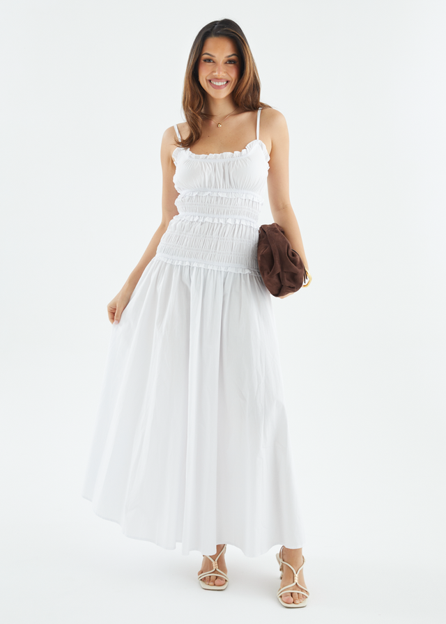 Rihana Maxi Dress - Off White