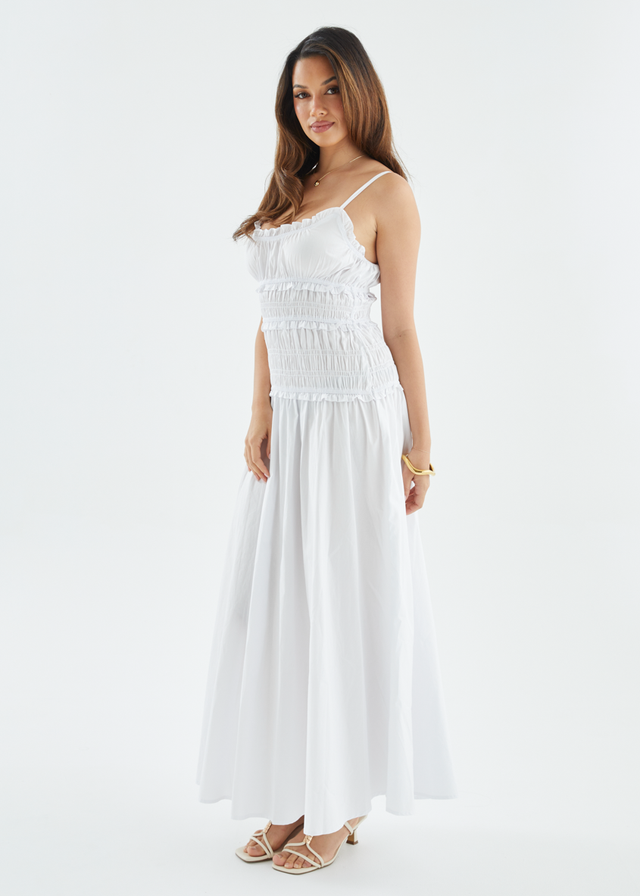 Rihana Maxi Dress - Off White