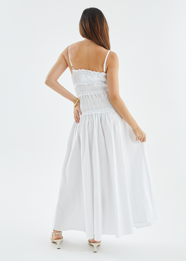 Rihana Maxi Dress - Off White